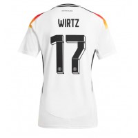 Camiseta Alemania Florian Wirtz #17 Primera Equipación Eurocopa 2024 manga corta